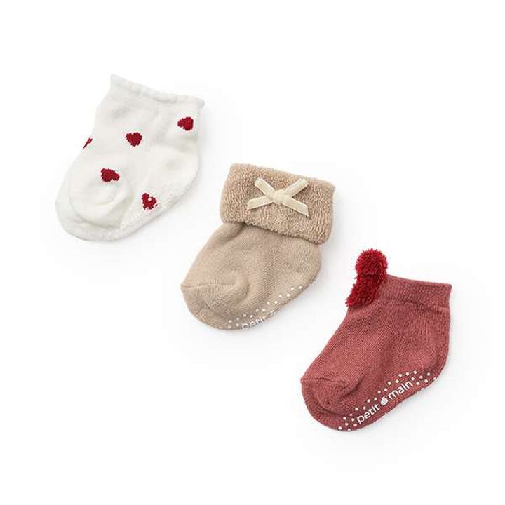 Baby 3-Pack Socks,Light blue, medium image number 9