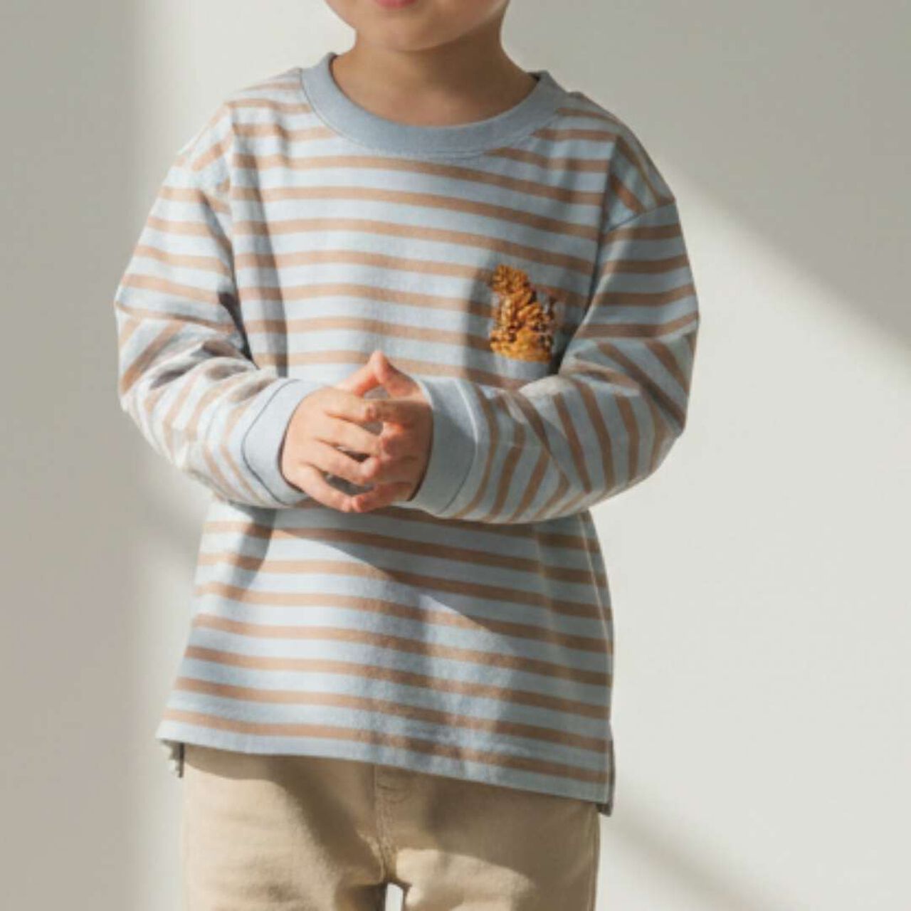 [Affordable] BOYS Long-Sleeve T-Shirt,Blue, large image number 0