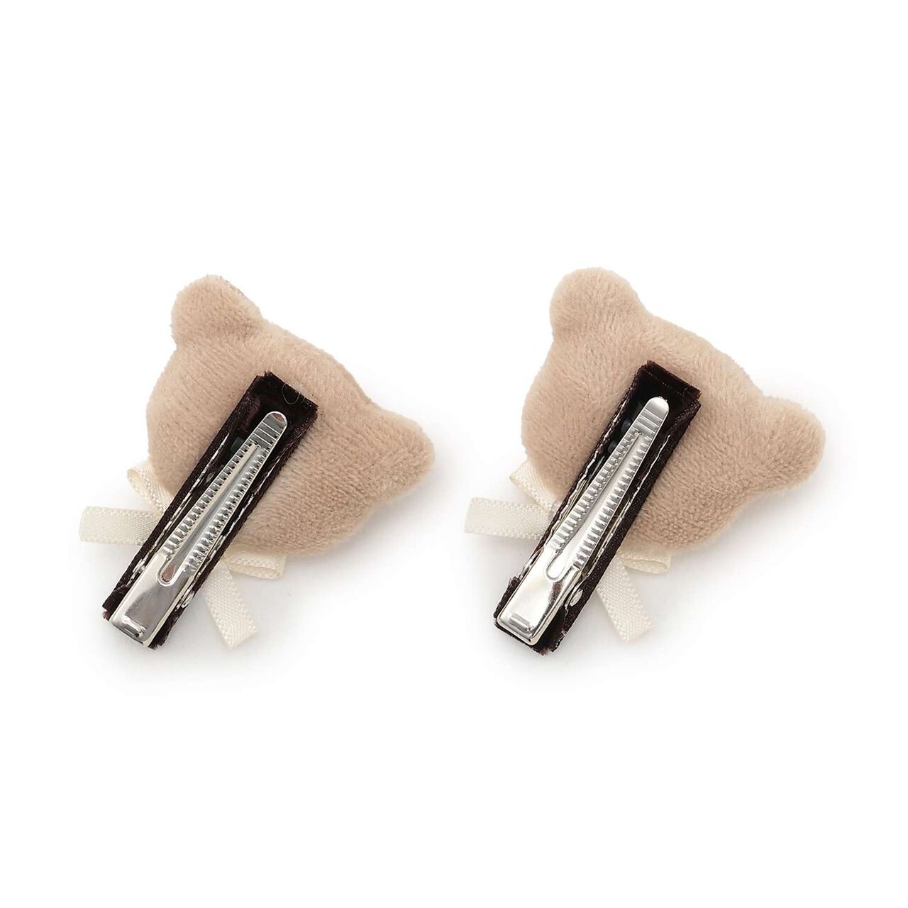 pupu tete Hair Clip 2-Pack,Mocha tea, large image number 1