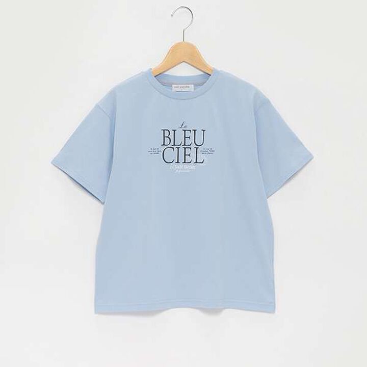 [GOOD PRICE] French Logo T-Shirt,Navy, medium image number 5