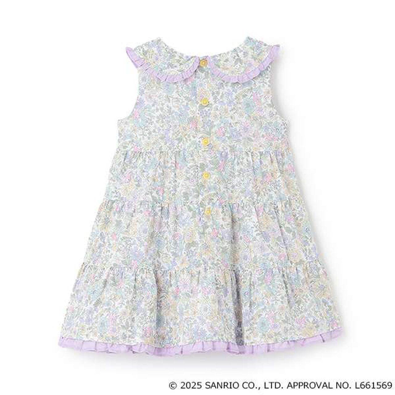 [My Melody] Liberty One-Piece Dress,Coral red, large image number 3