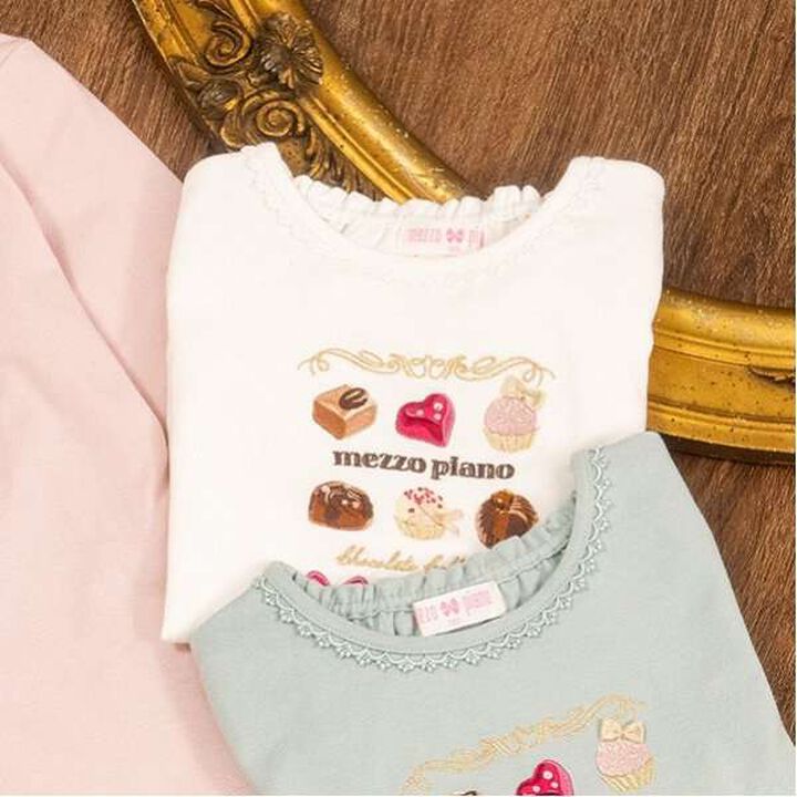 Assorted Chocolate Box Long Sleeve T-Shirt,Pink, medium image number 8