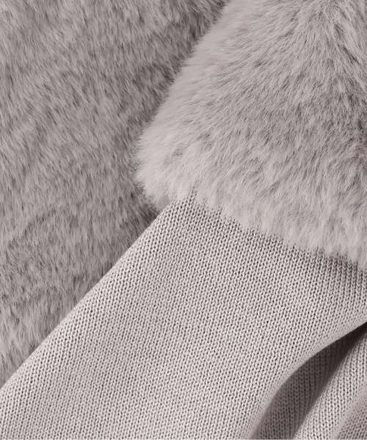 2 WAY Off-Shoulder Knit Pullover [Korean Fashion],Gray, large image number 12