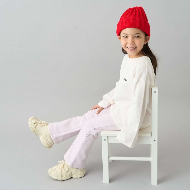 [Daily Standard Wear] Oversized Simple Design Long-Sleeve T-Shirt with Accent,Ivory, medium image number 23