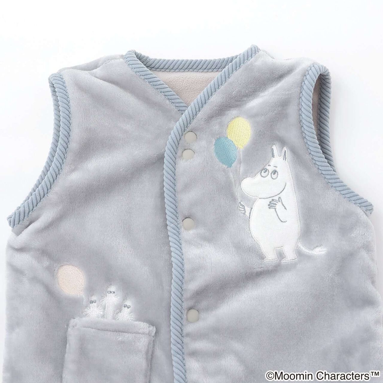 [MOOMIN] Balloon Sleeper,Light gray, large image number 3