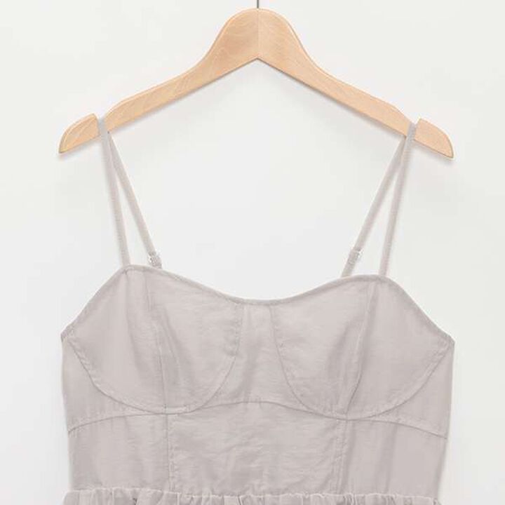 [LADIES] Bustier Dress Set,Gray, medium image number 2