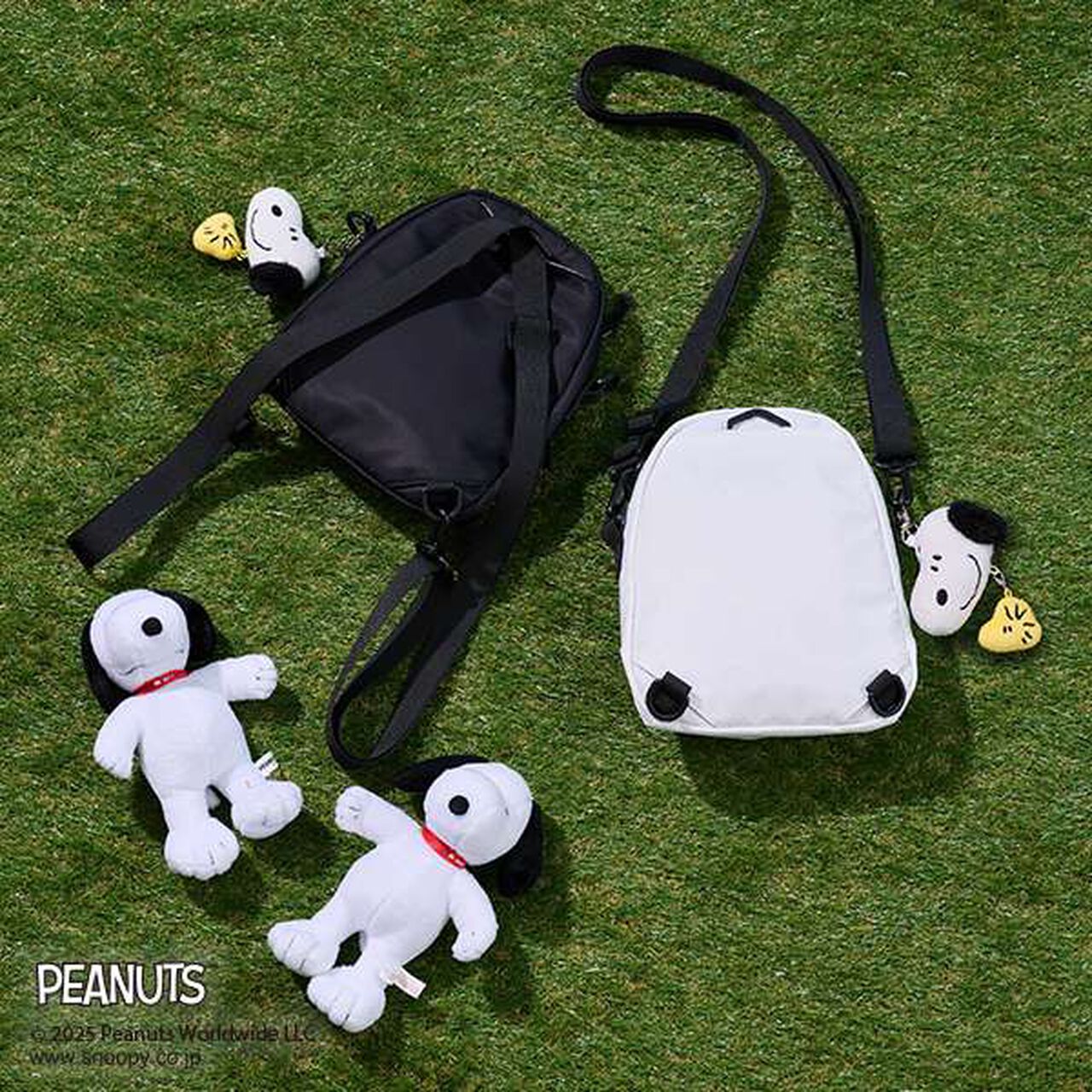 [PEANUTS] Backpack & Shoulder 2 WAY Bag,Black, large image number 21