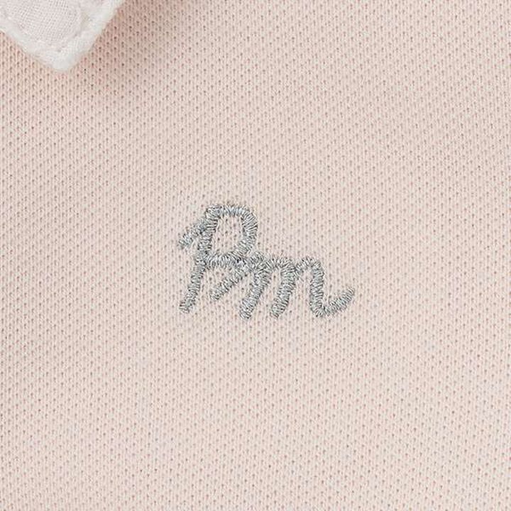 [Link] Peplum Polo Shirt,Light pink, medium image number 15