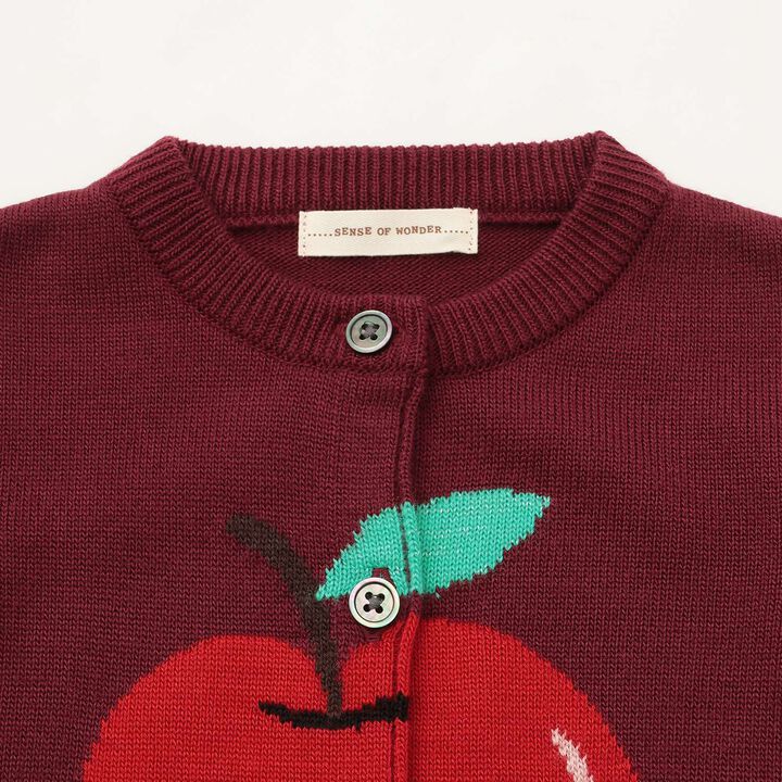 Apple Cardigan,Pink, medium image number 2