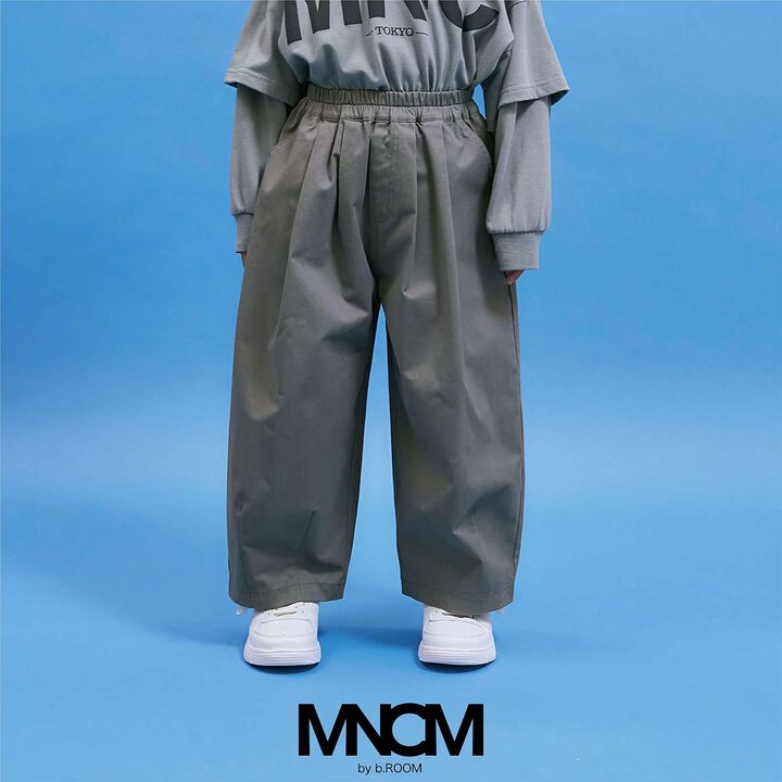Volume Balloon Pants [MNCM],Khaki, medium image number 0