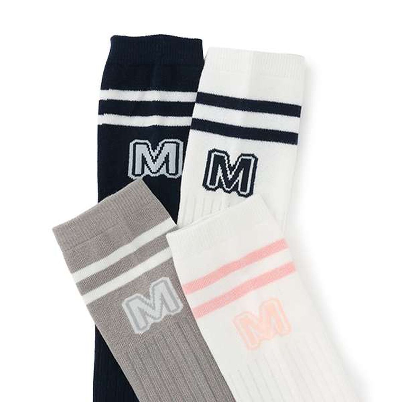 Free Size M Socks,Black, large image number 5