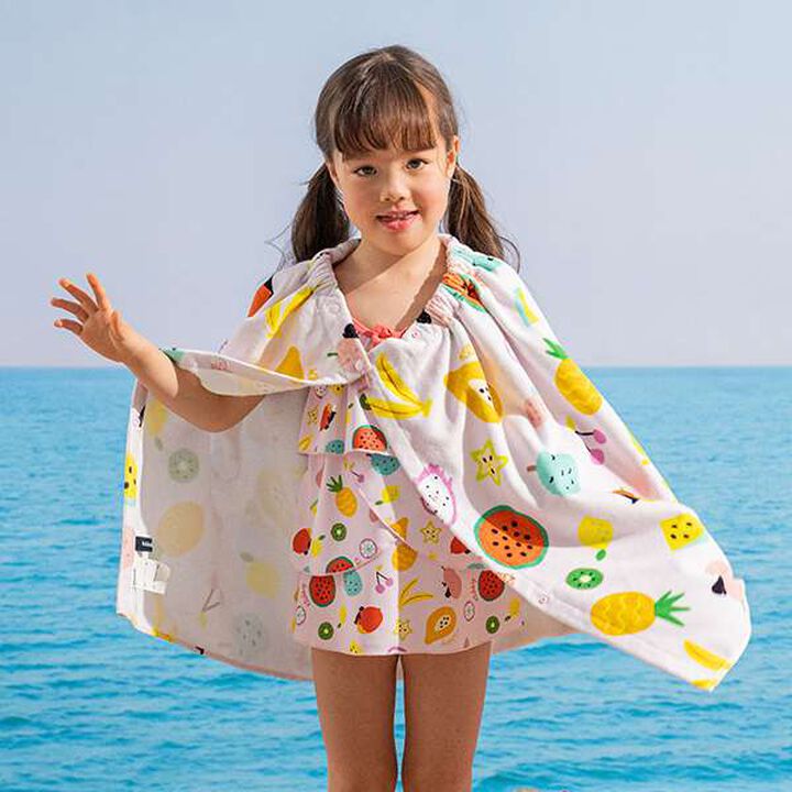 [SWIM] Fruit Pattern One-Piece Swimwear,Pink, medium image number 2