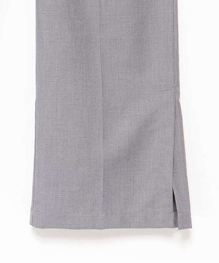 Semi-Wide Tuck Pants,Black, medium image number 3