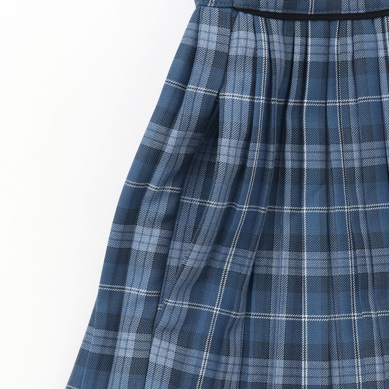 Graduation Attire Pleated Skirt-Pants,Blue, large image number 6