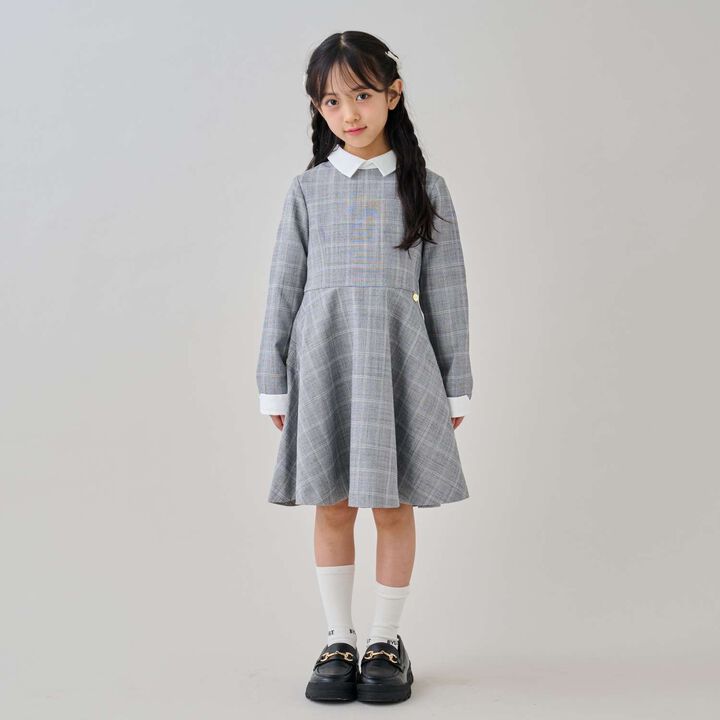 [Graduation Attire] Collared One-Piece Dress,, medium