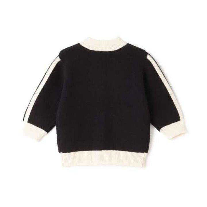 Knit Track Jacket,Beige, medium image number 2