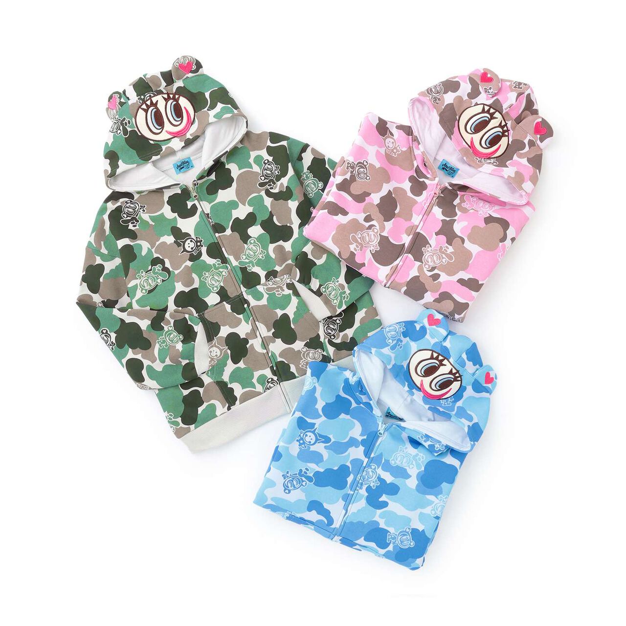 Angel Blue Nakamura Camouflage Zip Parka,Khaki, large image number 7