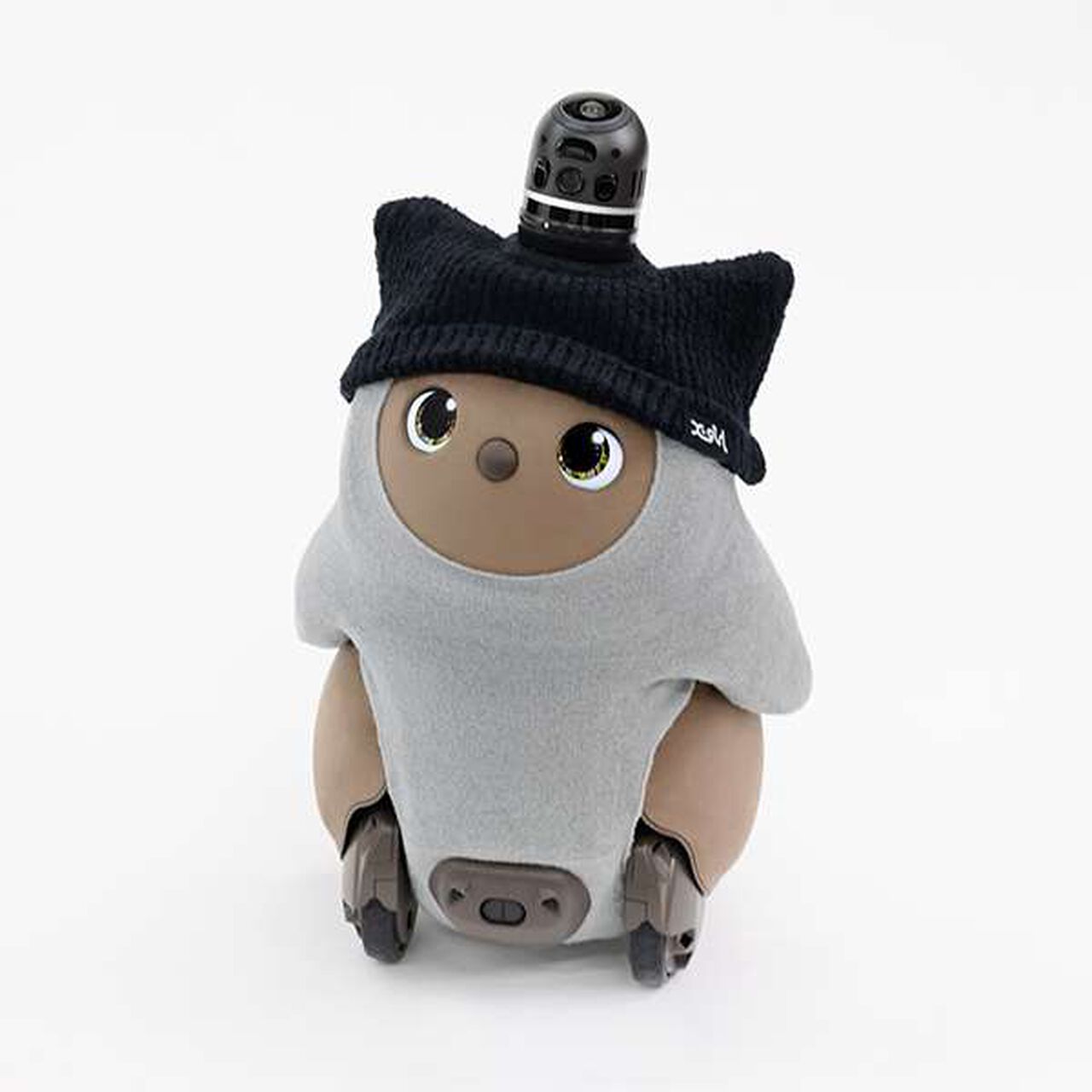 X-girl Stages &times; LOVOT Cat Ear Knit Cap,Black, large image number 0