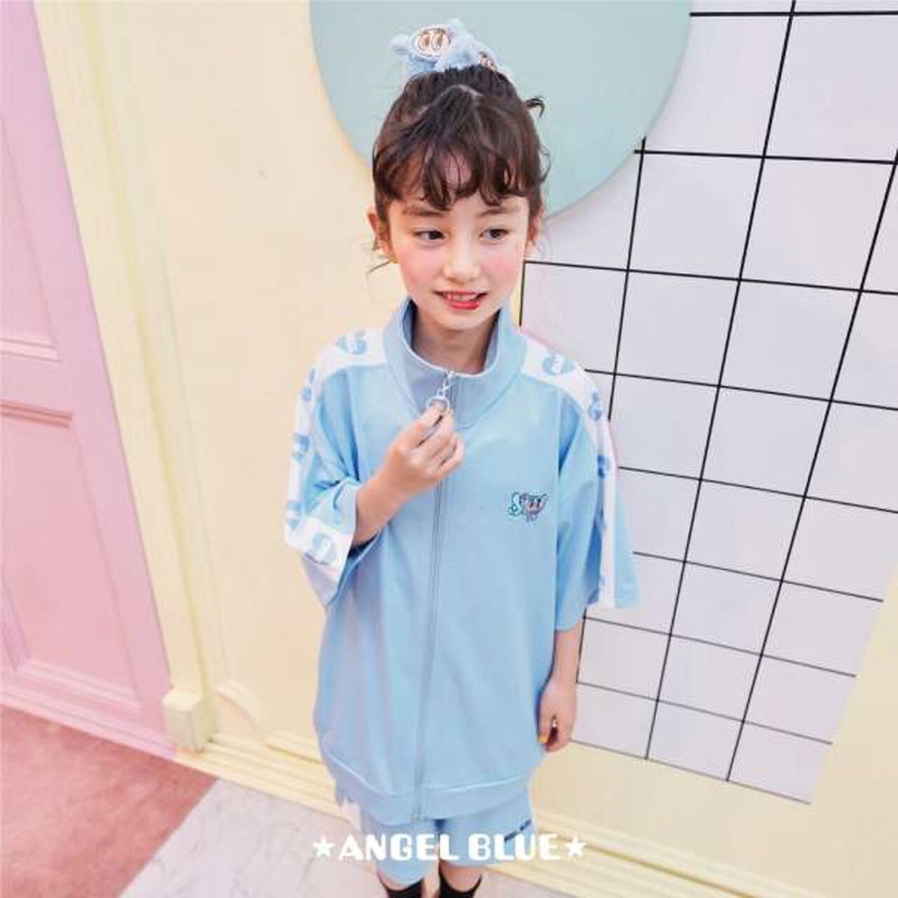 [ANGEL BLUE] Junior Mr. Nakamura Short-Sleeve Jersey,Pink, large image number 15
