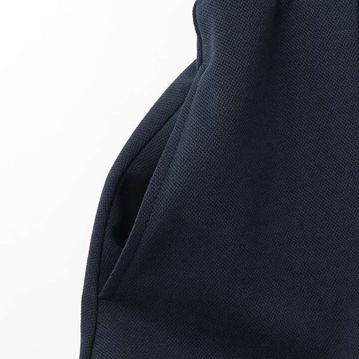 Half ZIP Cut One-Piece Dress,Blue, medium image number 8