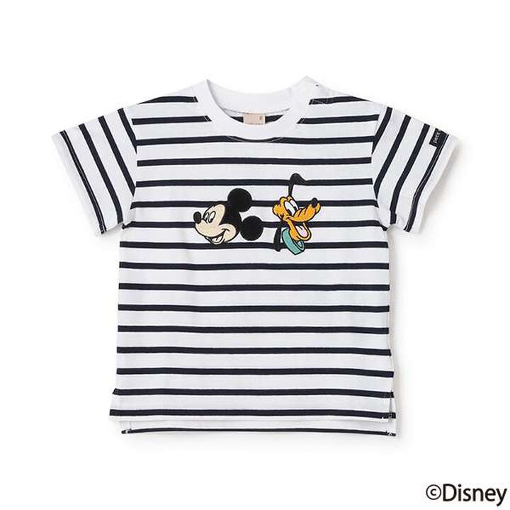 [Disney] Character Motif Short Sleeve T-Shirt,Purple, medium image number 13