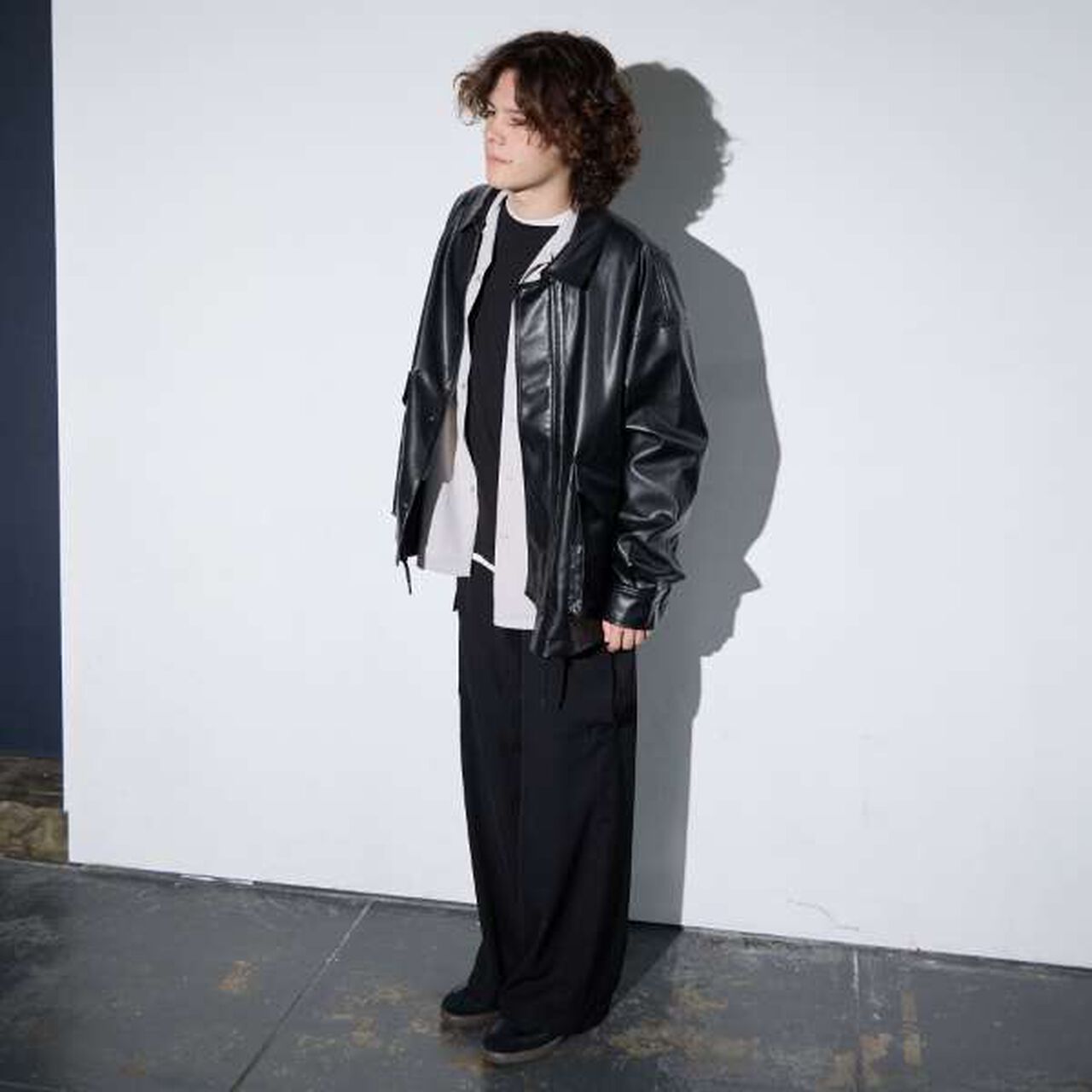 [Set Up Compatible] Soft Cargo Pants,Black, large image number 9