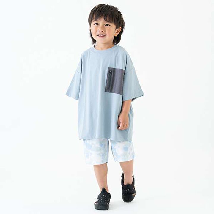 [Amphibious] Pattern Shorts,Sax blue, medium image number 14