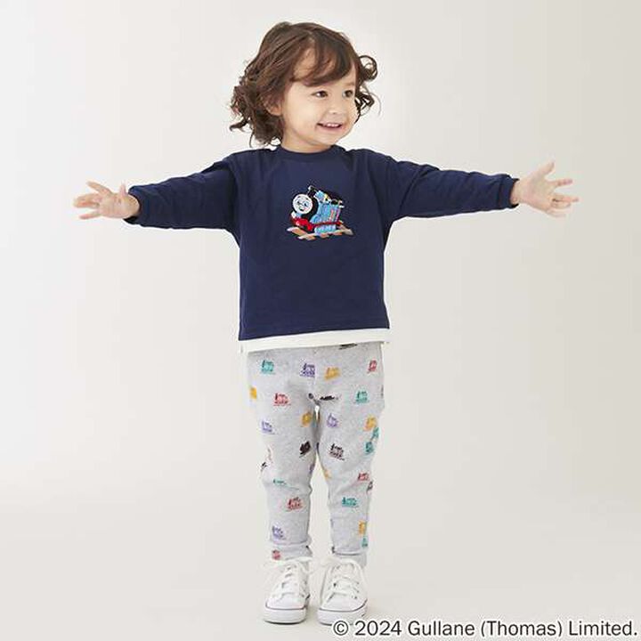 All-Over Pattern Thomas the Tank Engine Pants,Pearl white, medium image number 12