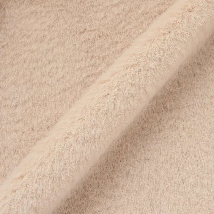 Faux Fur Bomber Jacket,Pink, medium image number 6