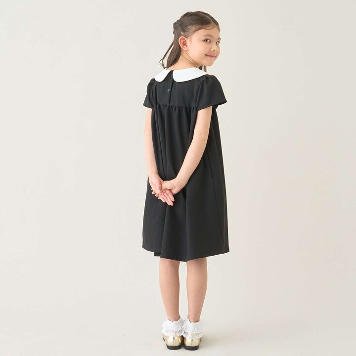 [Occasion] [School-Ready] Round Collar One-Piece Dress,Black, medium image number 22