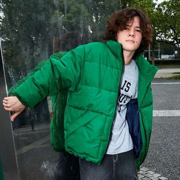 [Adult Size Available] Fiber Down Jacket,, medium