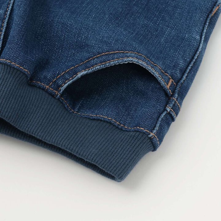 Link Denim Straight Pants,Navy, medium image number 4