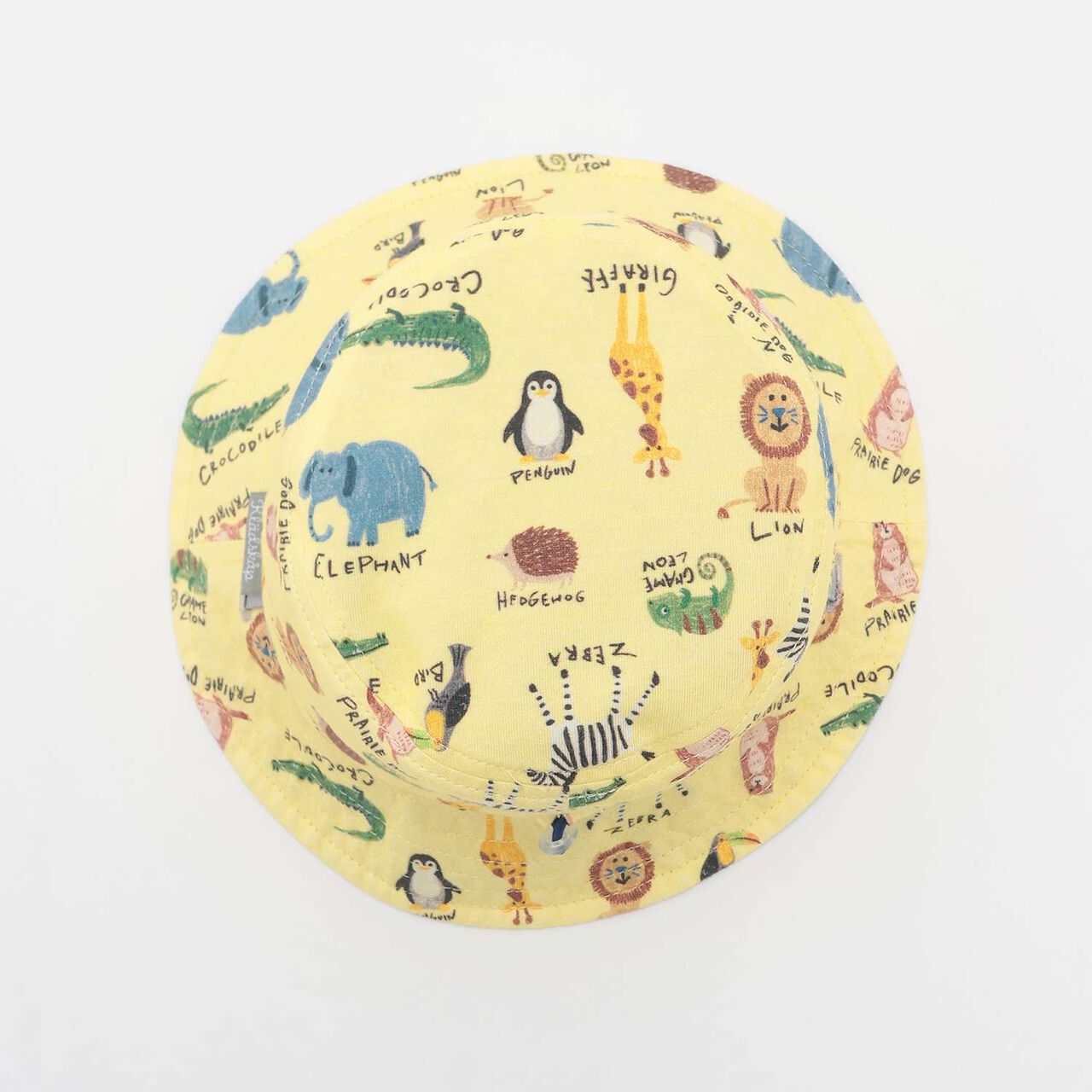 Reversible Animal Pattern Bucket Hat,Off white, large image number 12