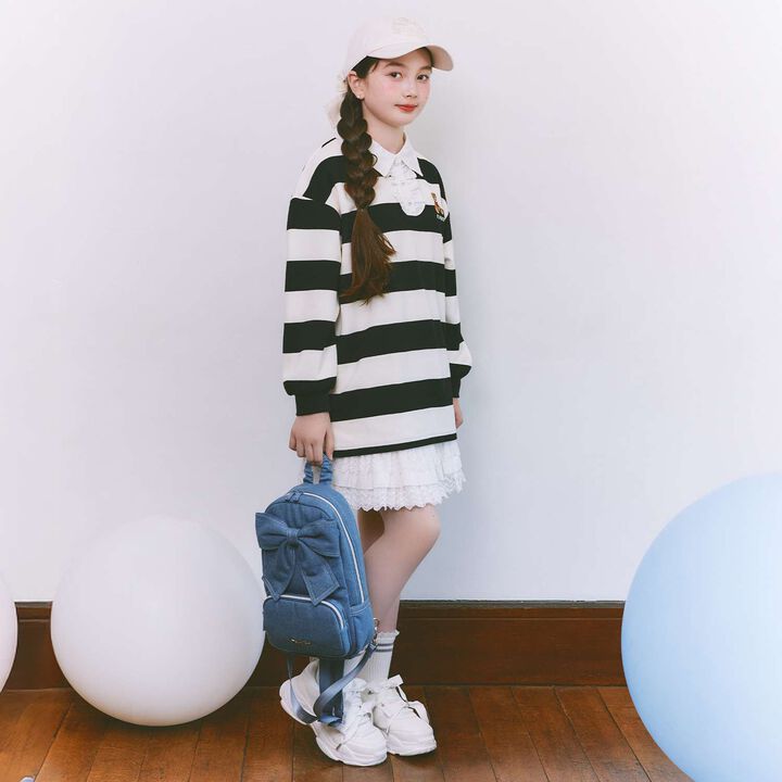 Lace Tiered Skirt,Off white, medium image number 11