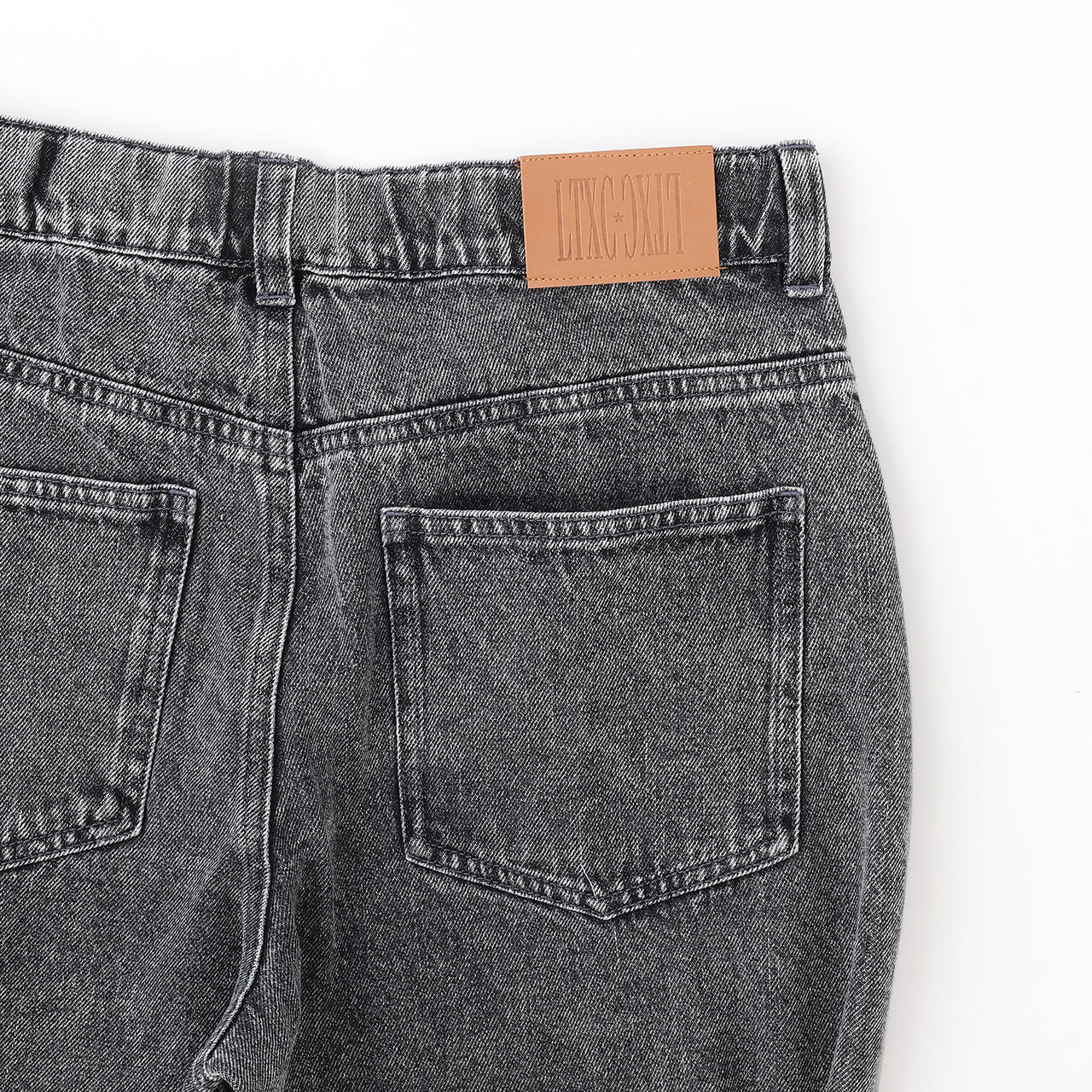 [LTXC] Patch Design Denim Pants,Gray, large image number 20