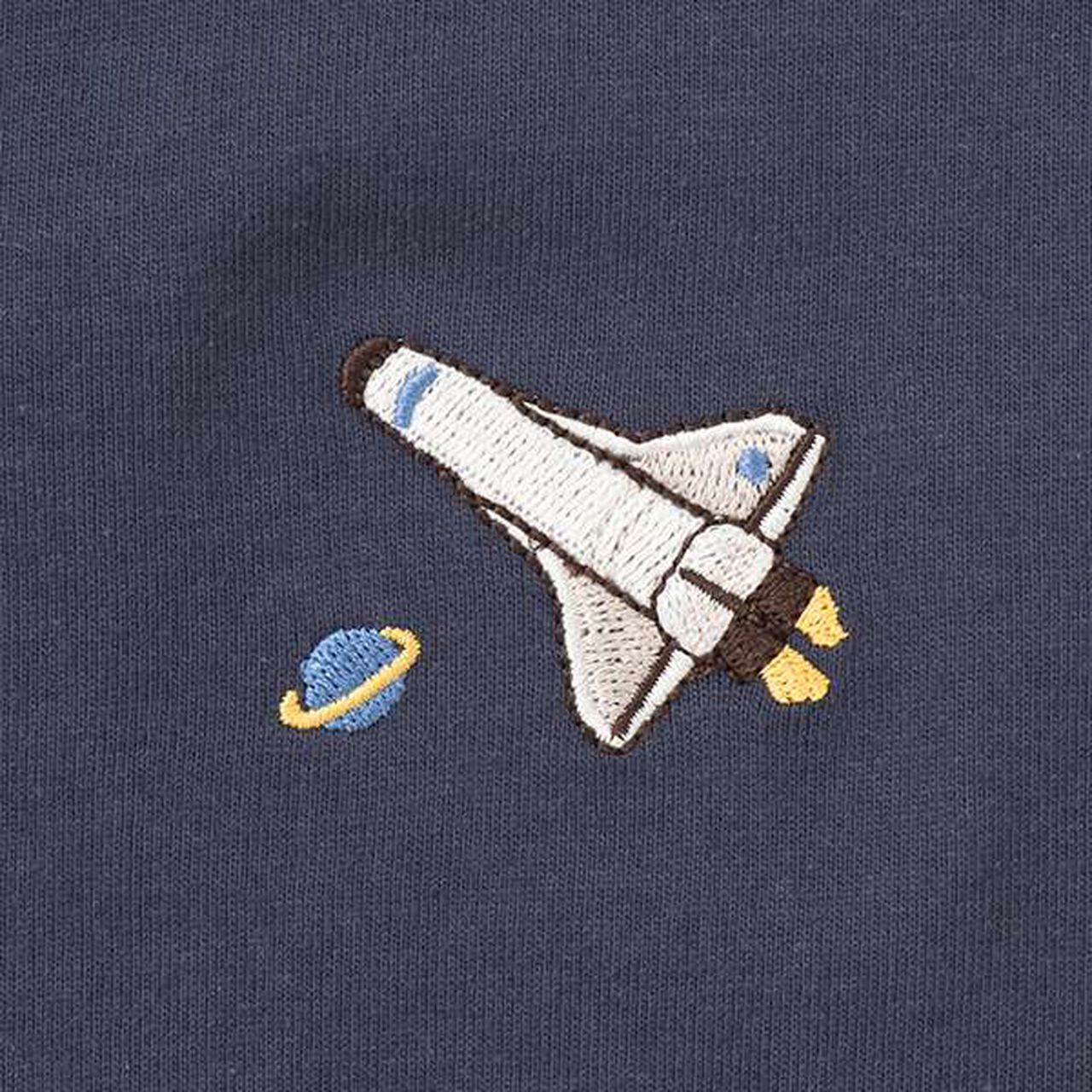 [GOOD PRICE Cool Sensation] Embroidered Short Sleeve T-Shirt,Light blue, large image number 13