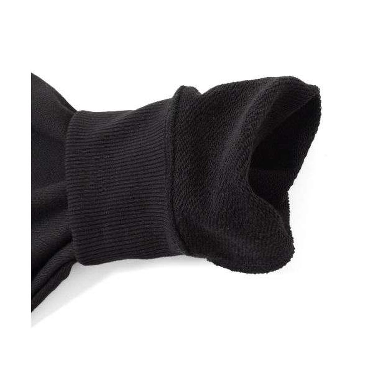 Fleece Skater Embroidery Big Parka,Milky white, large image number 3