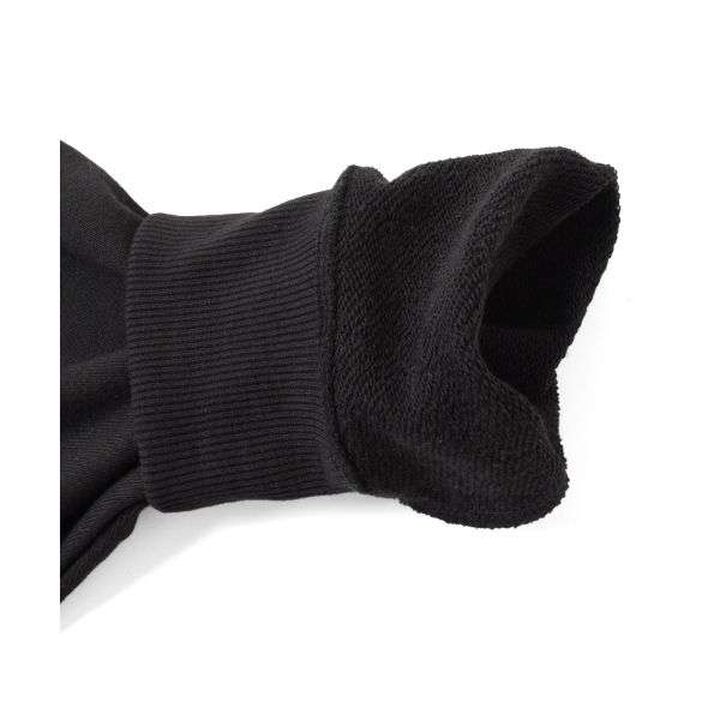 Fleece Skater Embroidery Big Parka,Milky white, medium image number 3