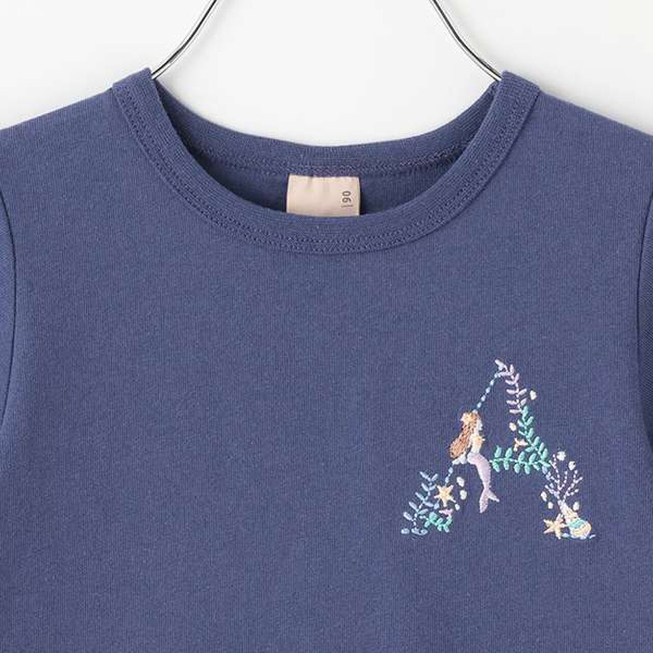 [Affordable] Alphabet T-Shirt,Black, large image number 7