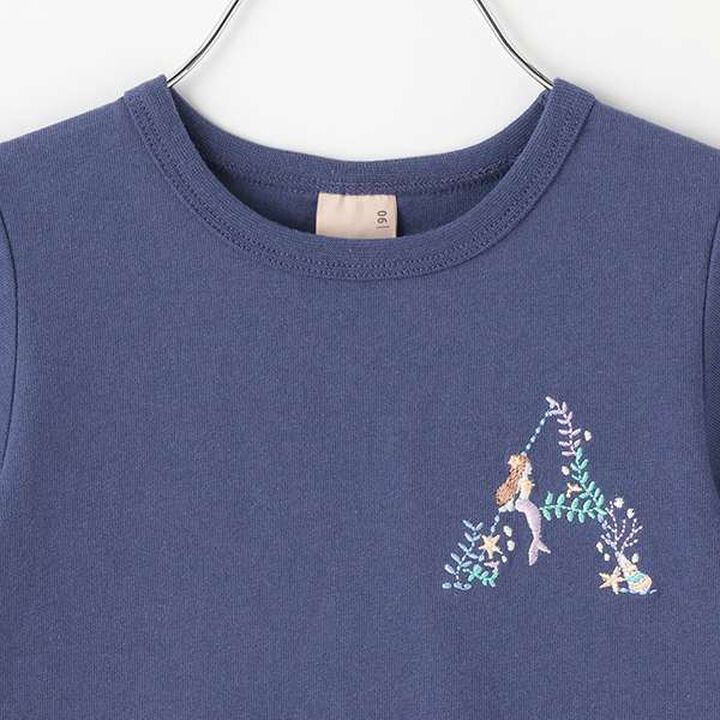 [Affordable] Alphabet T-Shirt,Black, medium image number 7