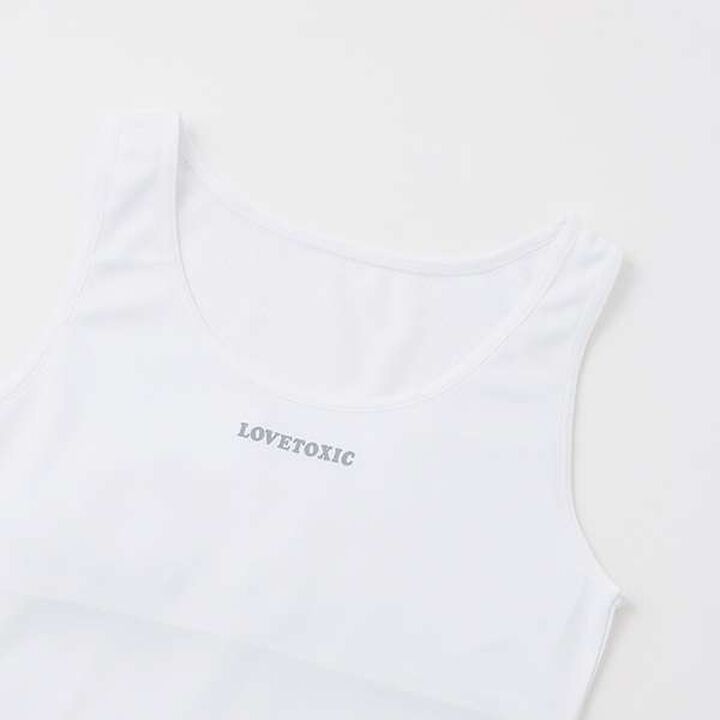 DRY Mesh Tank Top,White, medium image number 2