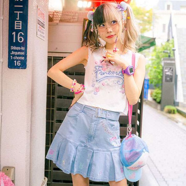 Reissue♪ Charm Logo Cap [Cool Sensation],Light blue, medium image number 5