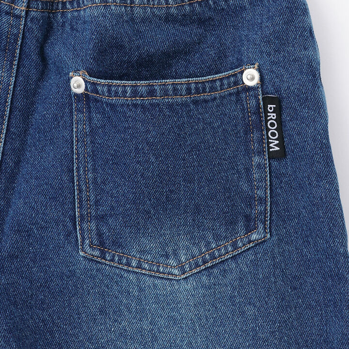 [Tomo Deni] Loose Straight Pants [Kids Boys],Navy, medium image number 6