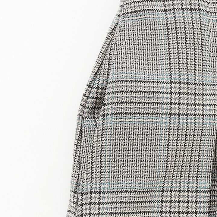 *Box Pleated Skirt-Pants,Gray, medium image number 6