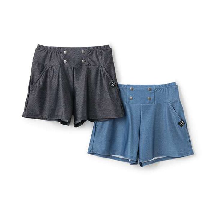 [SWIM] Denim Pants,Black, medium image number 2