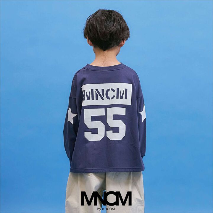 Anti-Stain Quick-Dry Back Print T-Shirt [MNCM],, medium