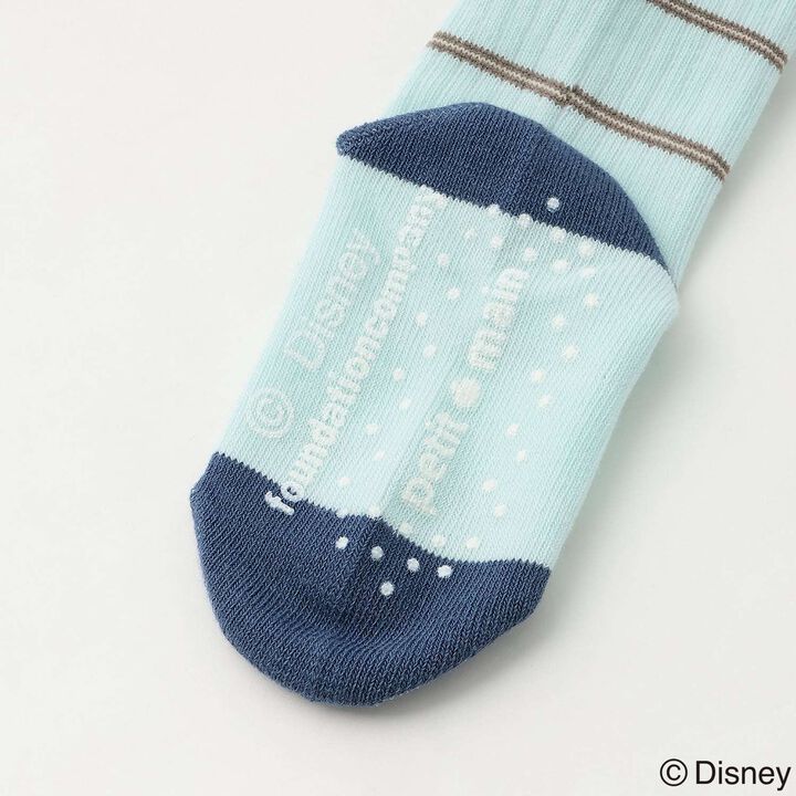 [Disney] 米老鼠刺繡襪子,炭灰色, medium image number 3
