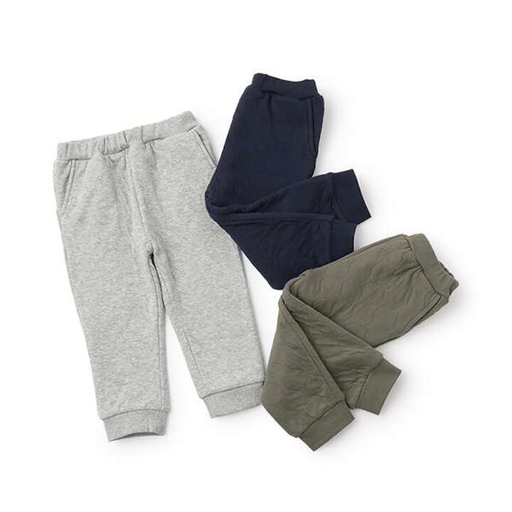 Soft Cut Quilt Pants,Top gray, medium image number 7