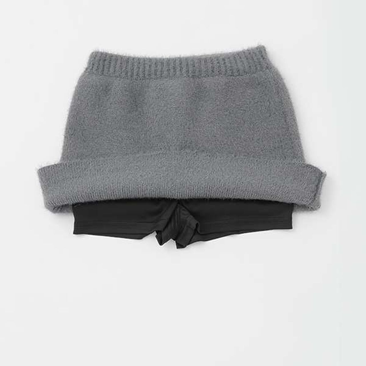 [Link] Lame Knit Skirt,Ivory, large image number 2