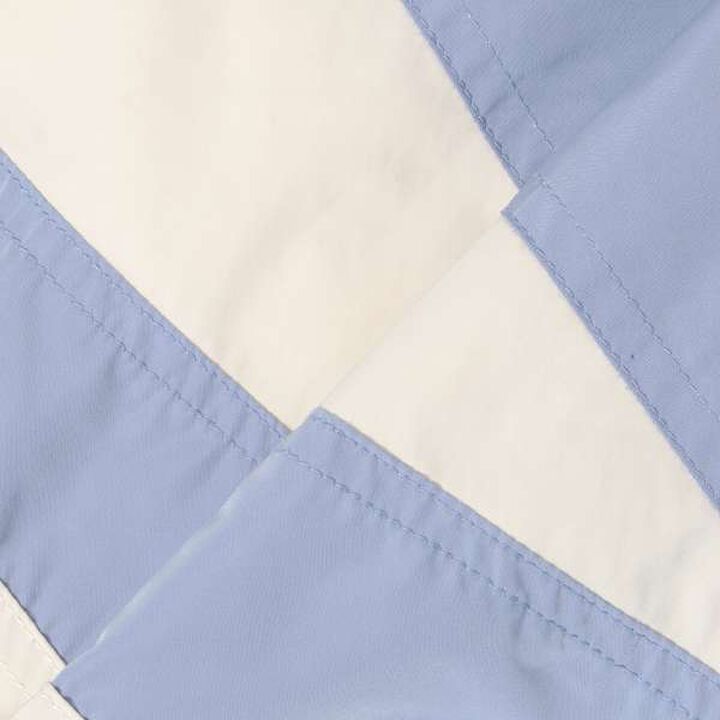 Water-Repellent Fleece-Lined Warm Color Block Track Jacket,Light beige, medium image number 9